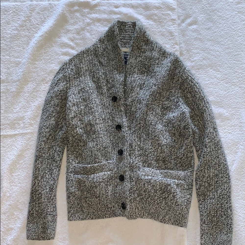 Grey cardigan